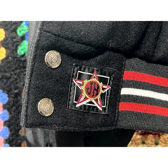 Dale Earnhardt Jr Reversible JH Design Budweiser Varsity Letterman Jacket - Picture 9 of 9